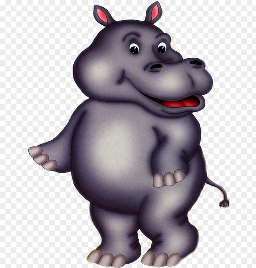 Bear Hippopotamus Rhinoceros Clip Art PNG