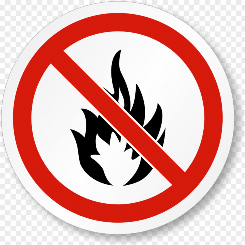 No Smoking Fire Safety Flame Sign Symbol PNG