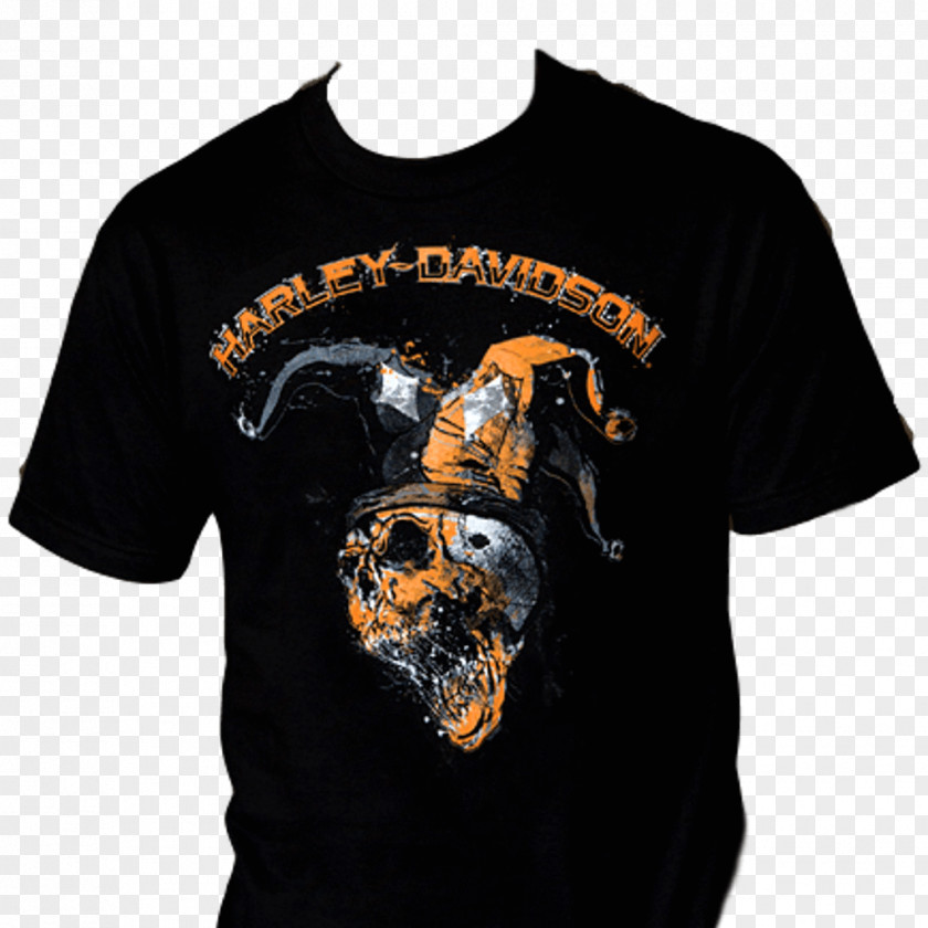 T-shirt Joker Batman Harley-Davidson Sleeve PNG