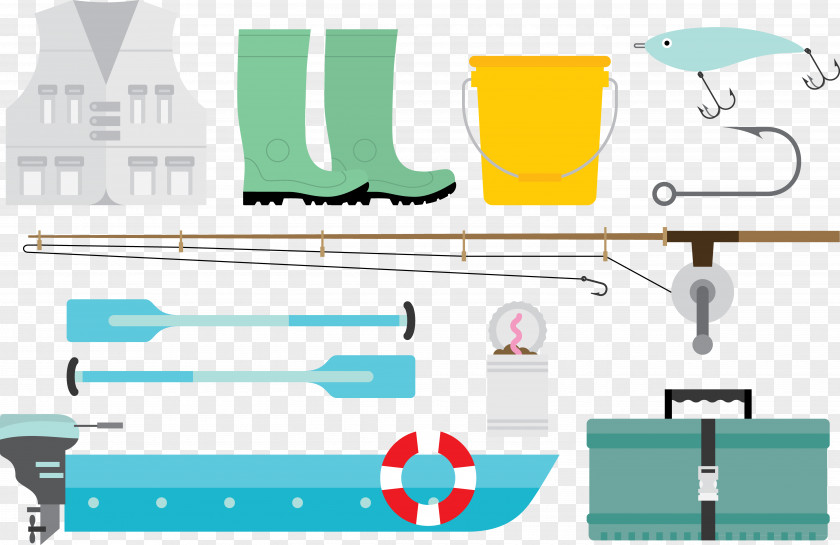 Vector Fishing Project Graphic Design PNG
