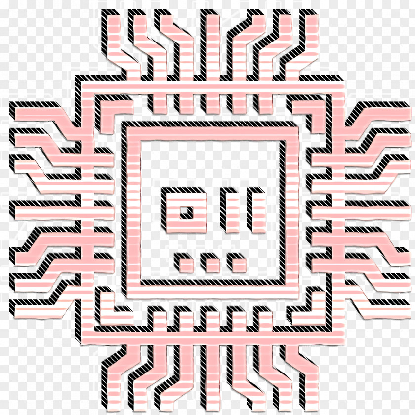 Computer And Network Icon Chip Hardware PNG
