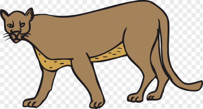 Cougar Clip Art PNG