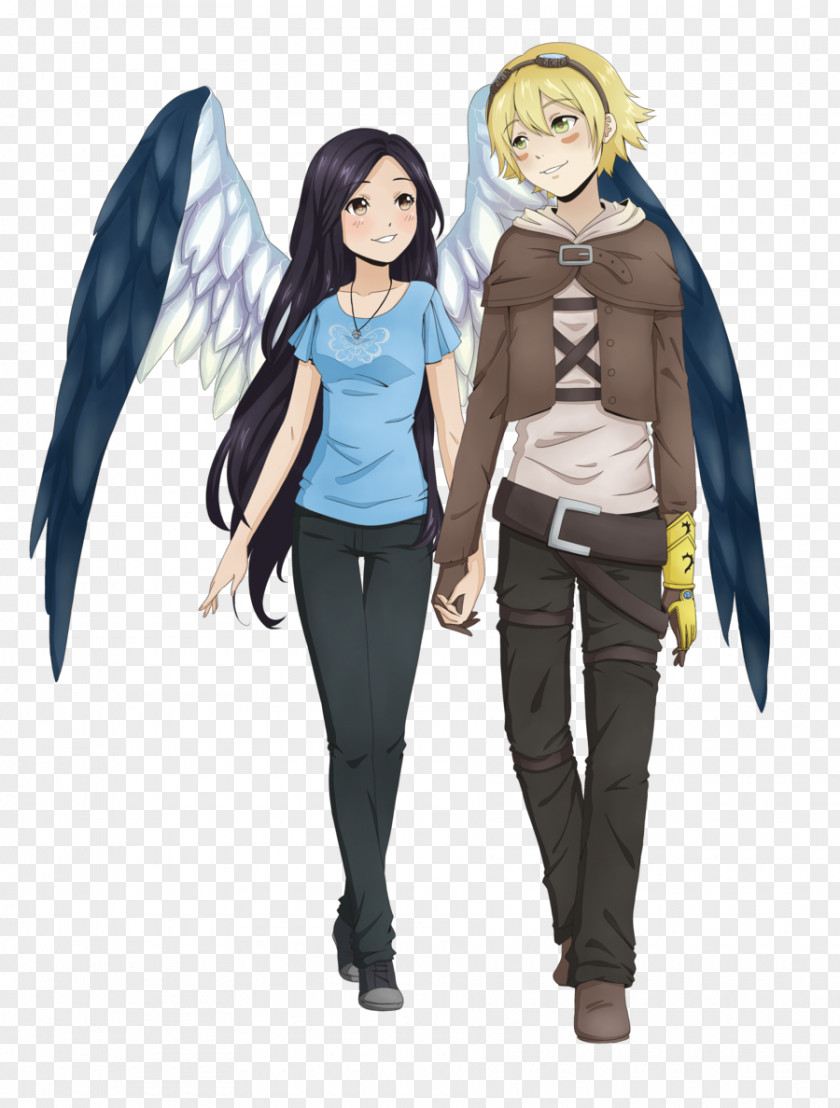 Ezreal Love Couple Commission PNG
