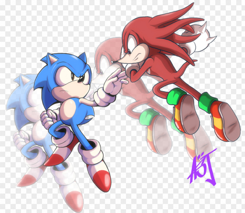New People Sonic & Knuckles The Echidna Hedgehog Ariciul Mario At Olympic Games PNG