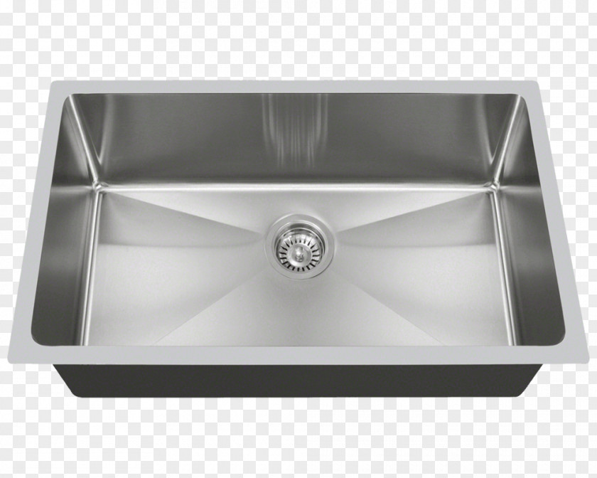 Sink MR Direct Stainless Steel Brushed Metal Tap PNG