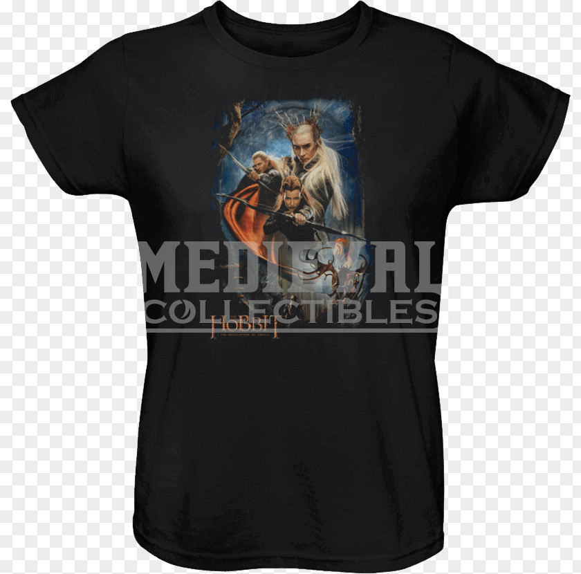 T-shirt Sleeve Thranduil The Hobbit PNG
