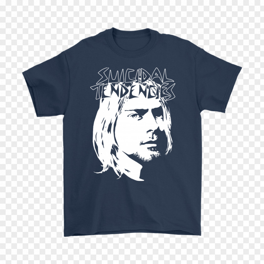 T-shirt Suicide Of Kurt Cobain Nirvana Art PNG