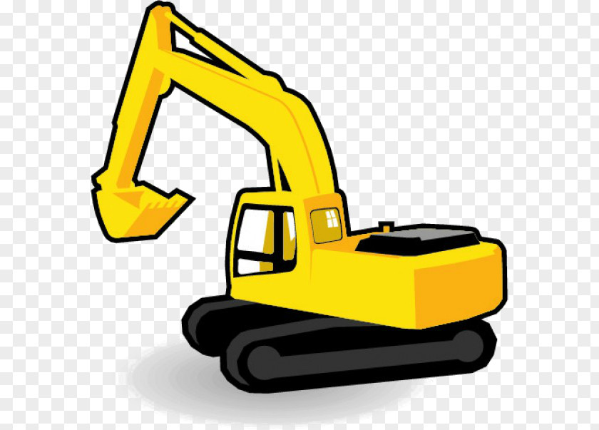 Vehicle Construction Equipment Excavator Heavy Machinery Backhoe Bulldozer PNG