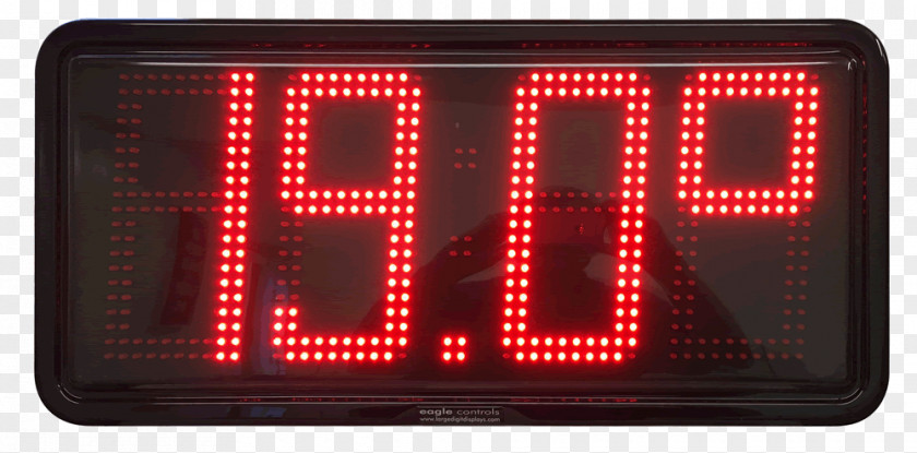 Digital Alarm Clock Display Device Light LED PNG