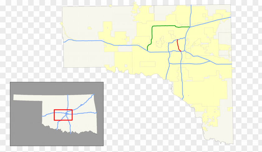 Route Query John Kilpatrick Turnpike Toll Road Interstate 235 Downtown Oklahoma City 44 In PNG