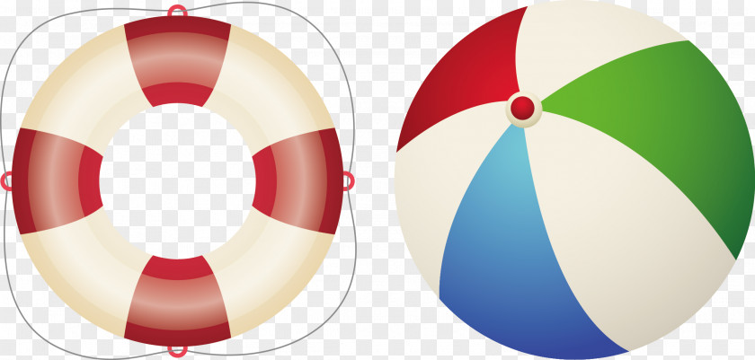Swim Ring And Ball Download Icon PNG