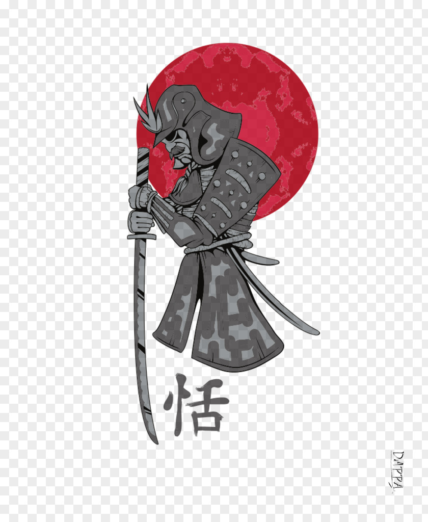 T-shirt Japan Samurai Clothing PNG