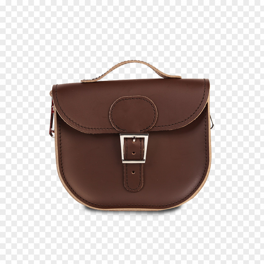 Brown Bag Handbag Strap Leather Buckle PNG