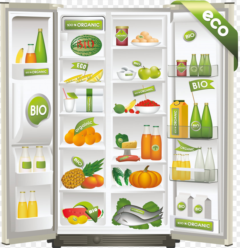 Fridge Refrigerator Home Appliance Clip Art PNG