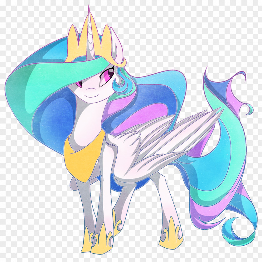 Princess Celestia Angry Illustration Drawing Clip Art Horse Shading PNG