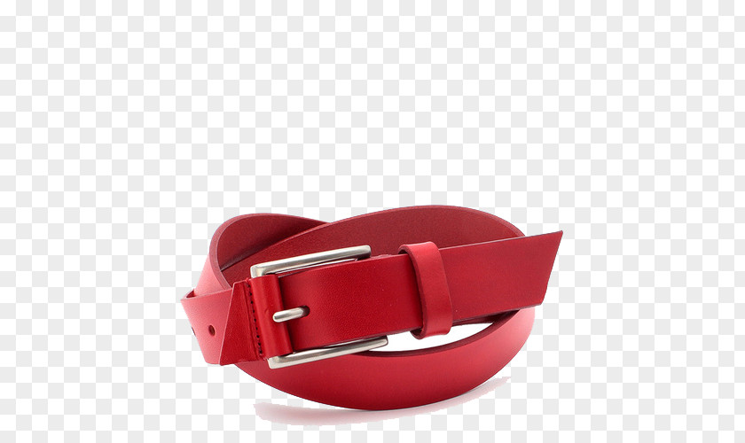 Ultra-soft Leather Belt Buckle PNG