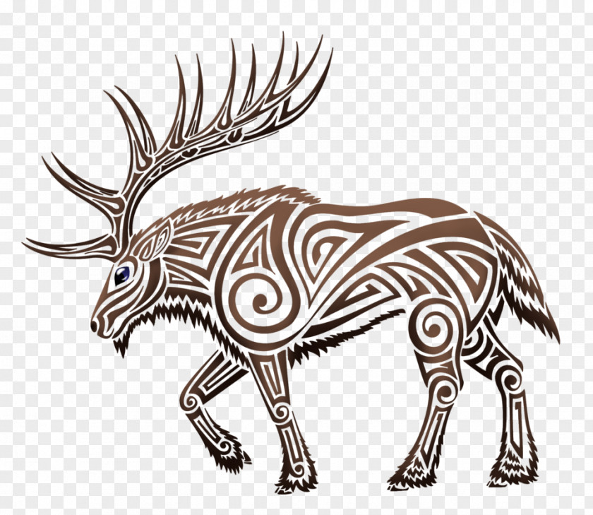 Elk Irish Deer Moose Animal PNG