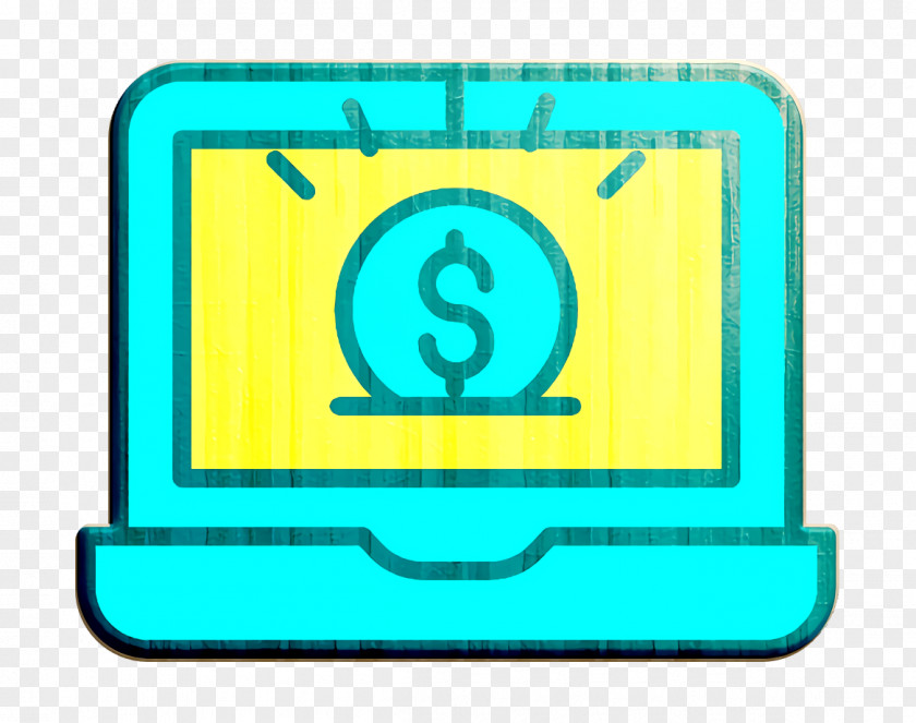Laptop Icon Online Payment Investment PNG