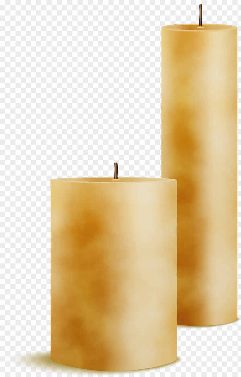 Lighting Candle Wax Cylinder Material Property PNG