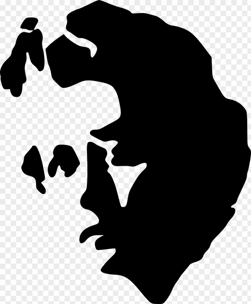 Silhouette Black And White Clip Art PNG