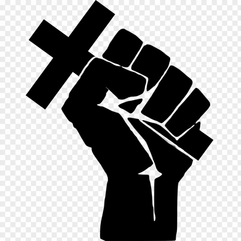 United States African-American Civil Rights Movement Black Power Panther Party Raised Fist PNG