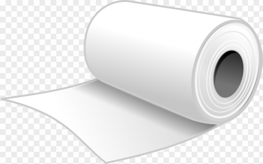 Cartoon Toilet Paper Towel PNG