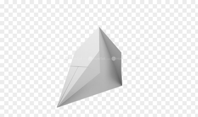 Paper Plane A4 Angle 3-fold PNG