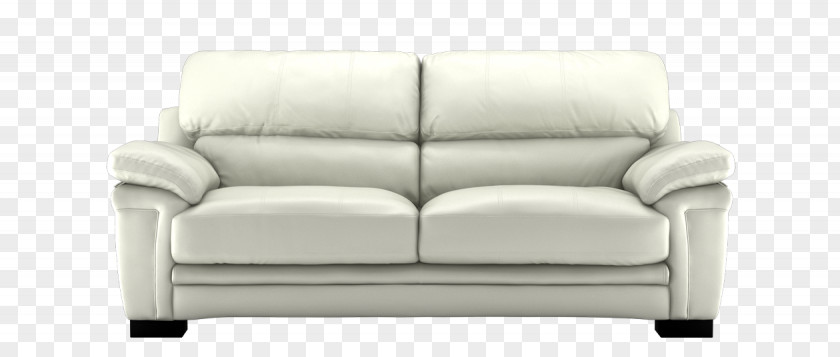 Pure White Loveseat Couch Recliner Comfort PNG
