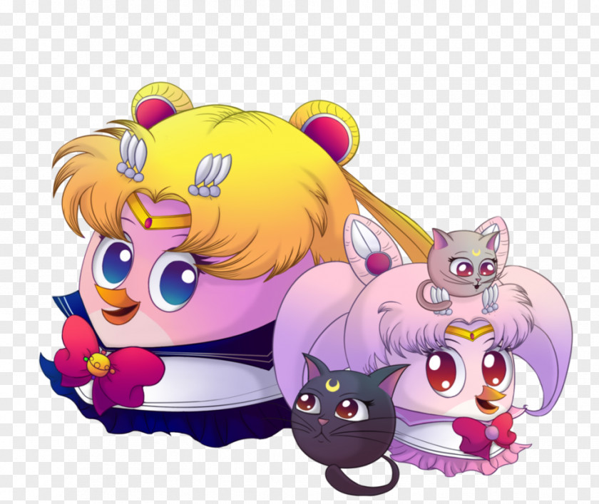 Sailor Moon Whiskers Angry Birds Stella Chibiusa Kitten PNG