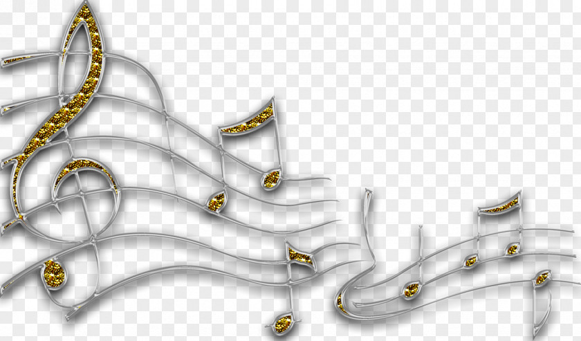 Satin Musical Note PNG