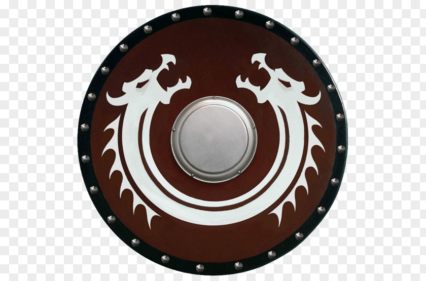 Viking SHIELD Norse Dragon Shield Norsemen PNG
