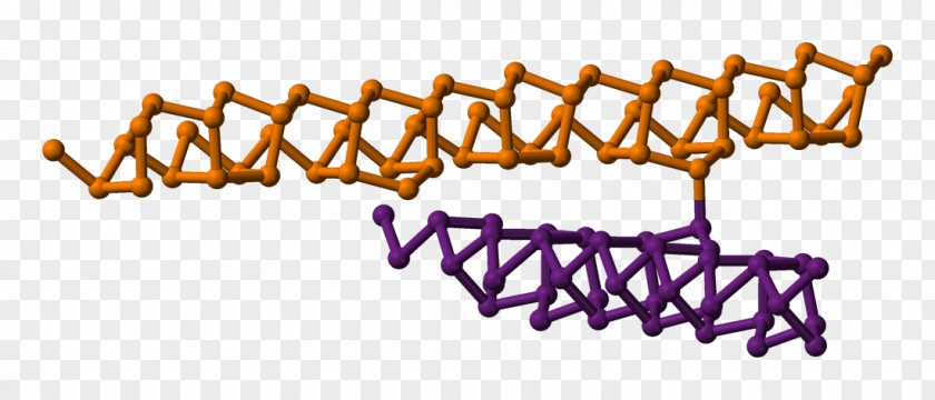 Violet Phosphorus Crystal Structure Allotropy PNG