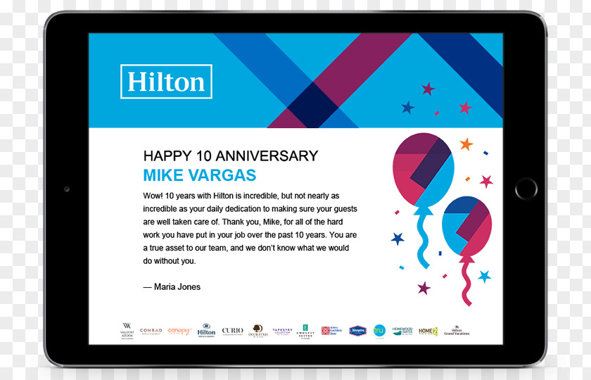 Work Anniversary E-card Online Advertising Service PNG
