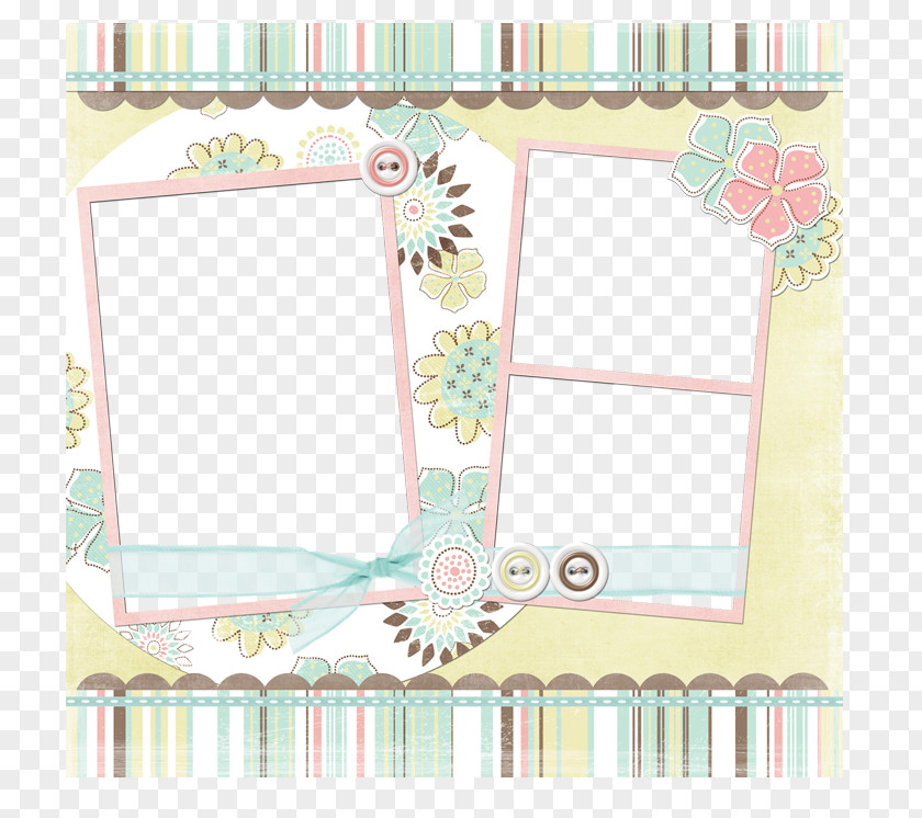 Buttons Decorative Frame Picture Collage Photography Film PNG