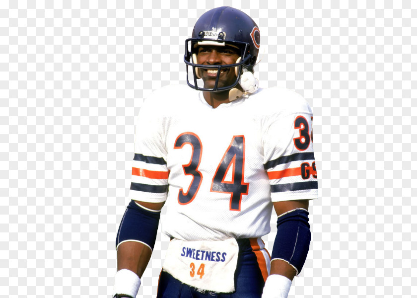 Chicago Bears Walter Payton NFL Super Bowl XX Detroit Lions PNG
