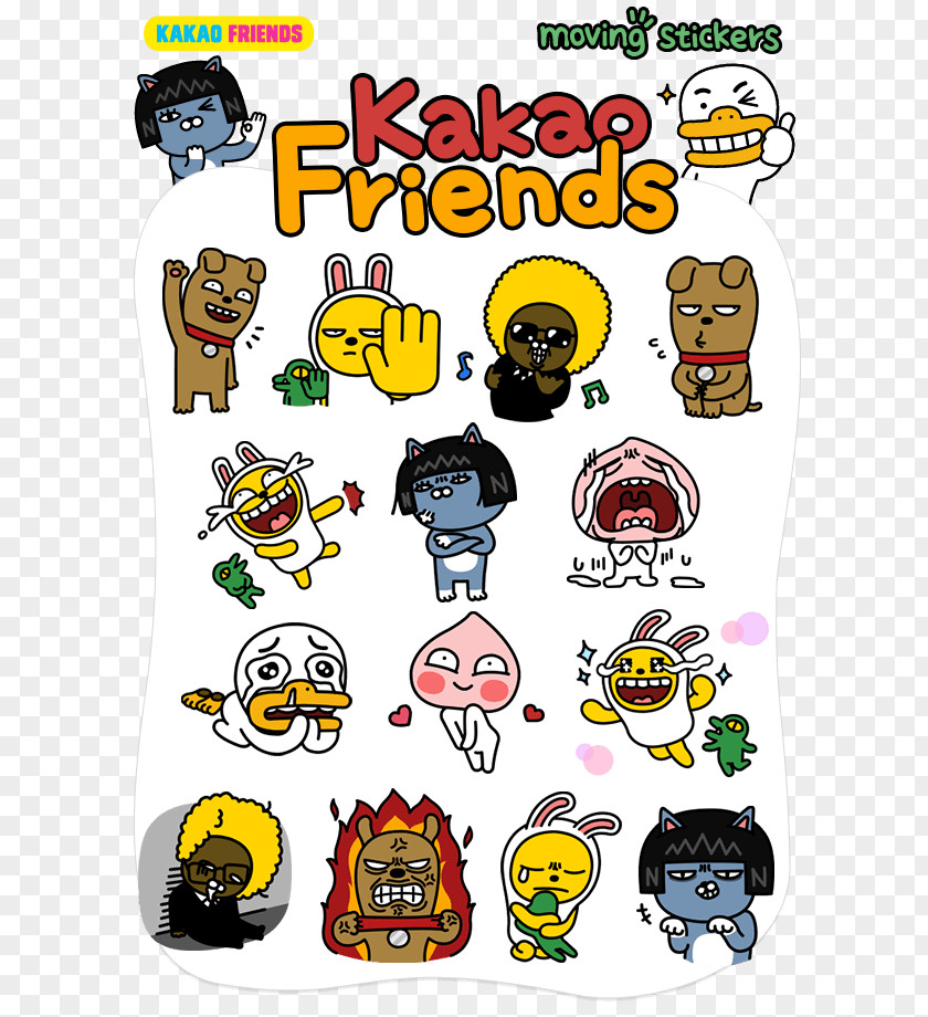 Line KakaoTalk Sticker Kakao Friends PNG