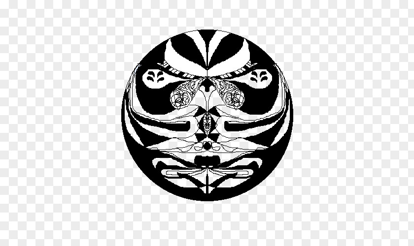 Symbol Skull White Pattern PNG