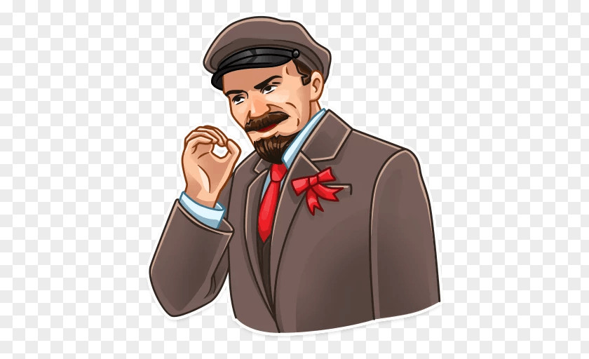 Vladimir Lenin Sticker Telegram Person Human Behavior PNG