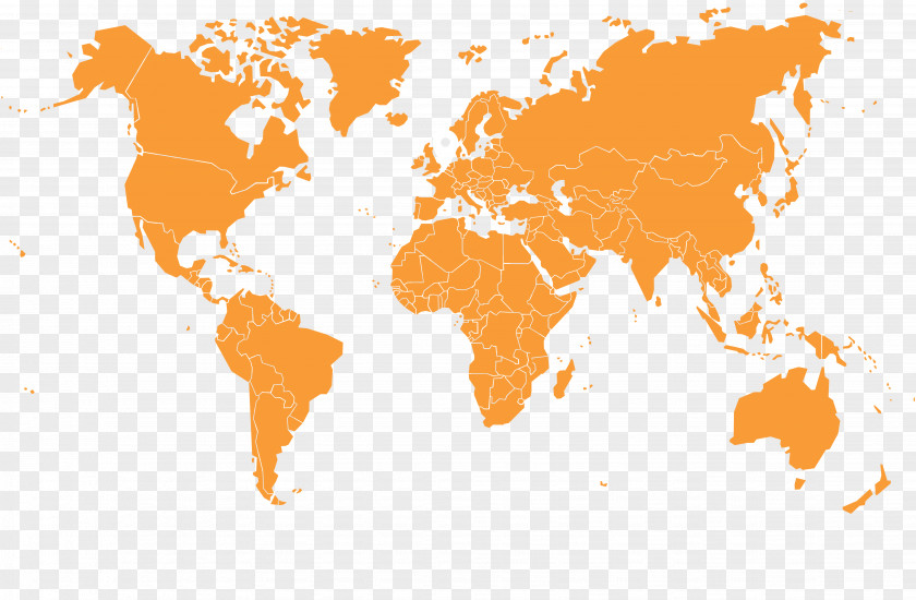 World Map Globe PNG