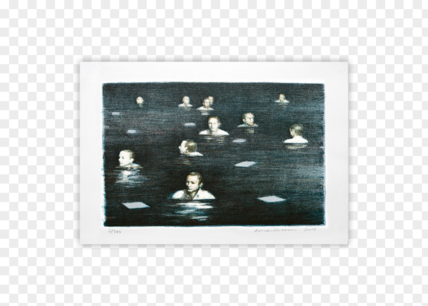 Duck Lithography Place Mats Scene Rectangle PNG