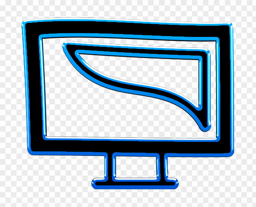 Computer Icon Hand Drawn Monitor PNG