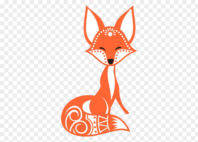 Cute Little Fox Clip Art PNG