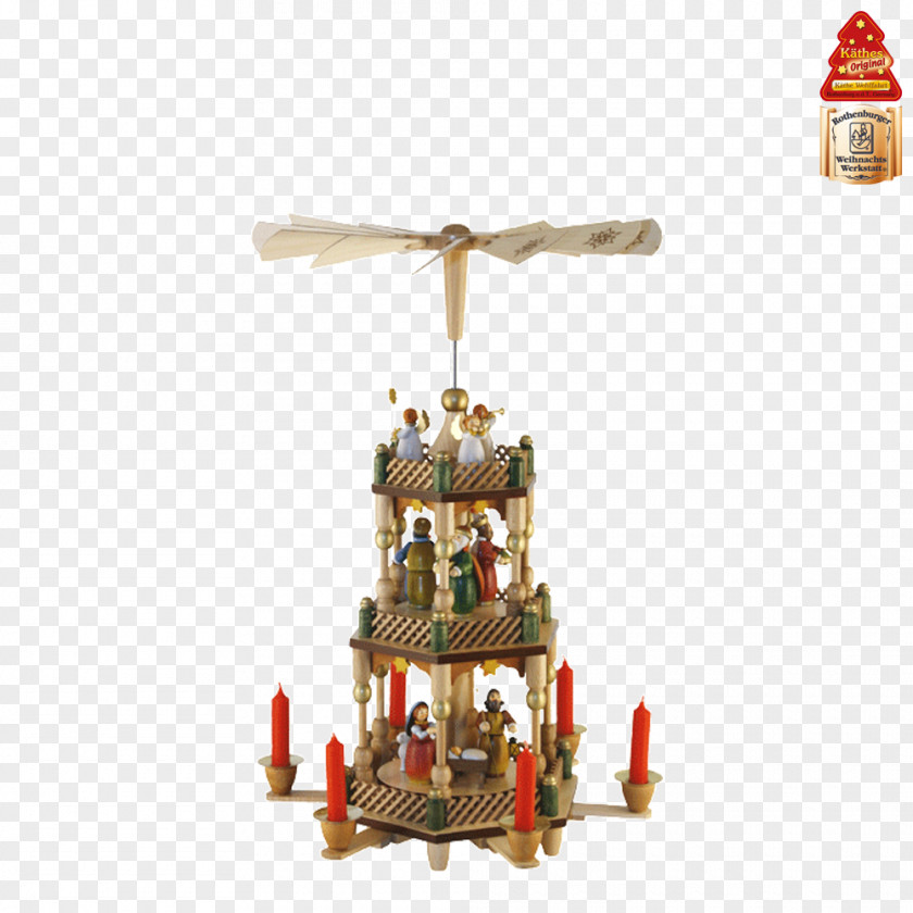 Handpainted Pyramid Rothenburg Ob Der Tauber Christmas Day Angel Chimes PNG