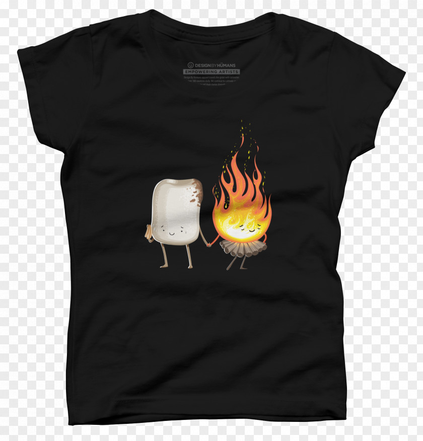 Campfire T-shirt Clothing Yellow Sleeve Outerwear PNG