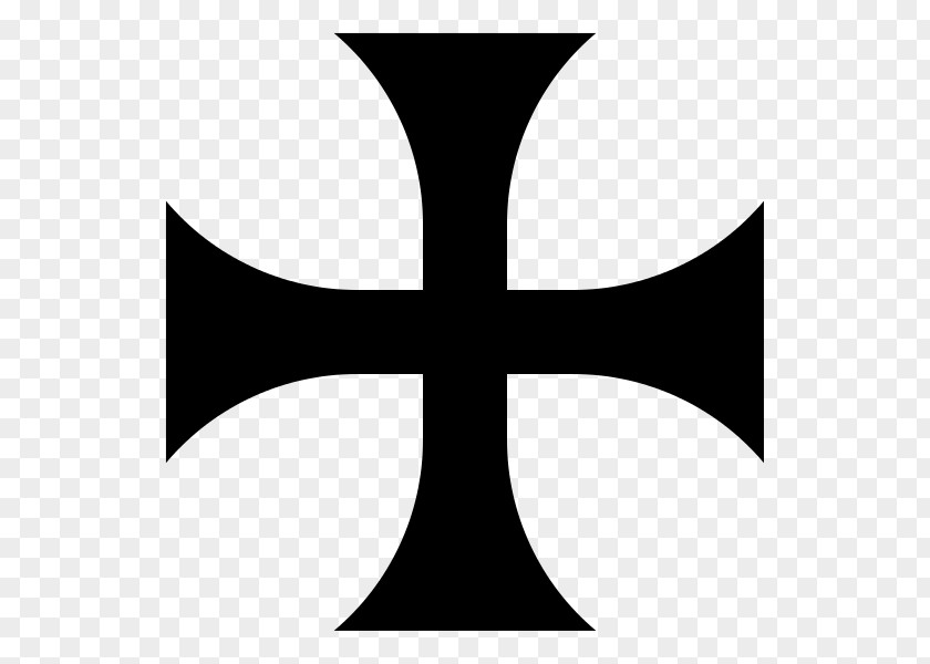 Christian Cross Iron Maltese Pattée PNG