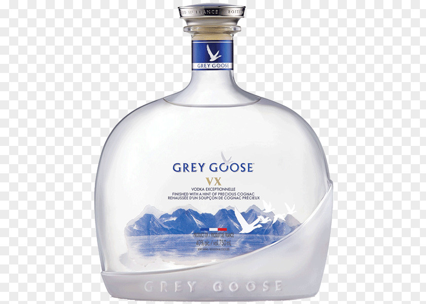 Grey Goose Vodka Distilled Beverage Cognac Bottle Shop PNG