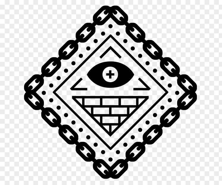 Iluminati White Letter Royalty-free Black Clip Art PNG