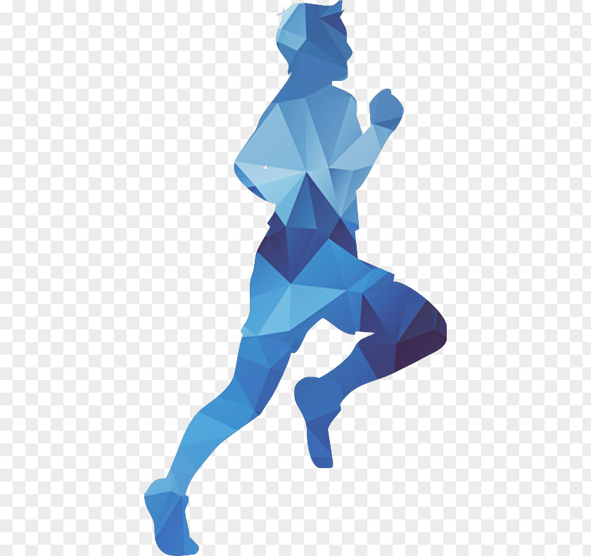 Silhouettes Of People Running Euclidean Vector Silhouette PNG