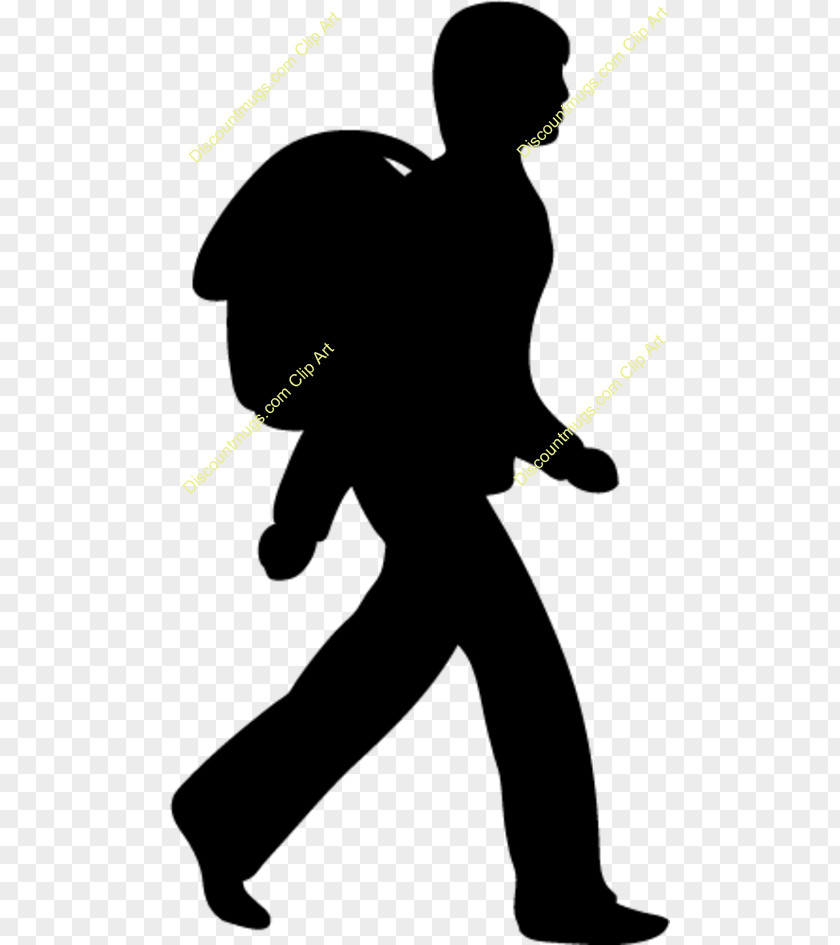 Students Walking Silhouette Singing Clip Art PNG