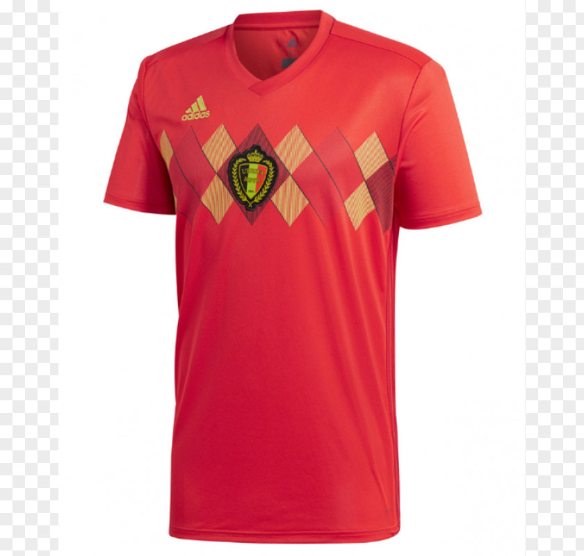 Adidas 2018 World Cup Belgium National Football Team 2014 FIFA Spain Jersey PNG